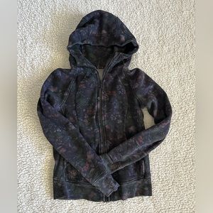 lululemon Scuba Full-Zip hoodie - floral print - size 6